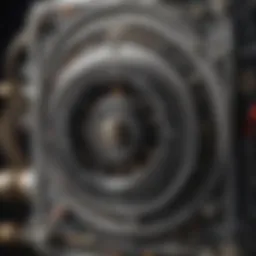 Schematic representation of an AC motor speed control switch