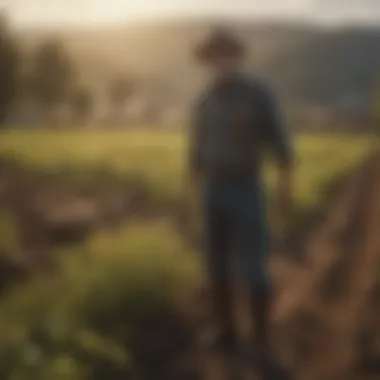Sustainable Farming Initiatives Community gathering focused on sustainable farming techniques