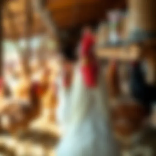 Diverse range of chicken supplies including feeders and bedding