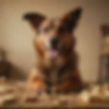 Alternatives to Rawhide Chews Alternative dog chews displayed beside rawhide options
