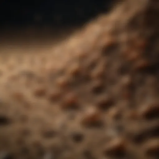 Illustration of subterranean termite colonies