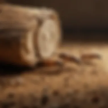 Visual representation of various termite treatment methods
