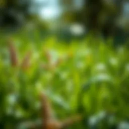 Common weeds found in fescue grass lawns