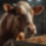 Bose injection technique applied in cattle