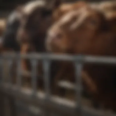 Different types of cattle tag applicators displayed