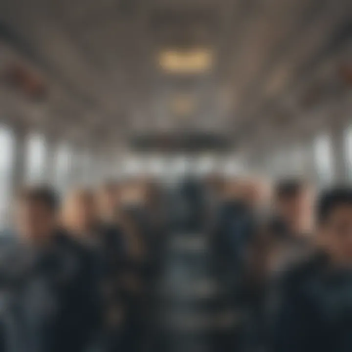 Passengers enjoying the scenic ride on the Circle Line Ferry.