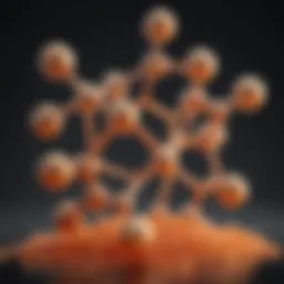 Chemical structure of citric acid