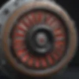 Detailed diagram of a Horton fan clutch
