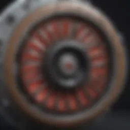 Detailed diagram of a Horton fan clutch