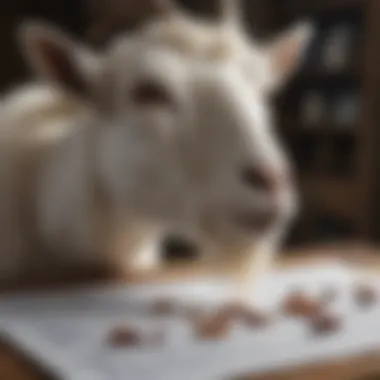 Administration Methods for Dewormers Visual representation of administration methods for goat dewormers
