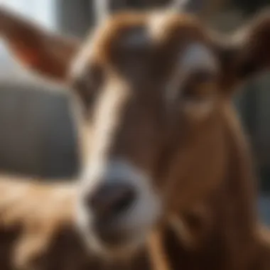 Implications of Drug Resistance in Goats Diagram illustrating the impact of drug resistance in veterinary medicine