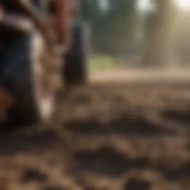 Soil Preparation for Sod Well-prepared soil for sod installation