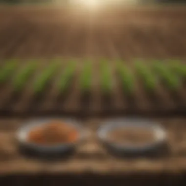 Impact on Crop Yield with Various Planting Plates Comparison chart of crop yield results using different types of planting plates.