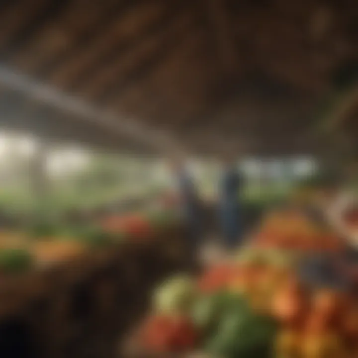 An innovative use of technology in agriculture, such as an app for farm-to-table delivery.