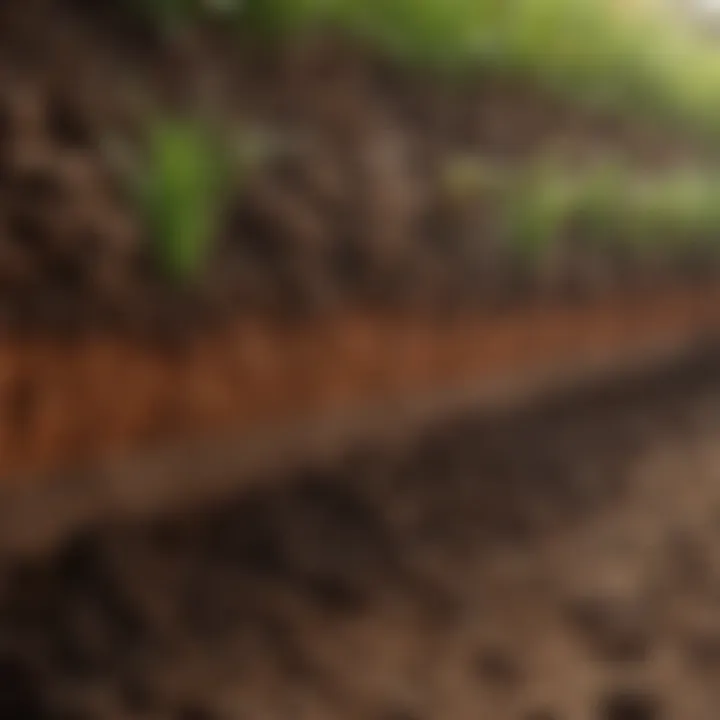 Soil layers benefiting from aeration