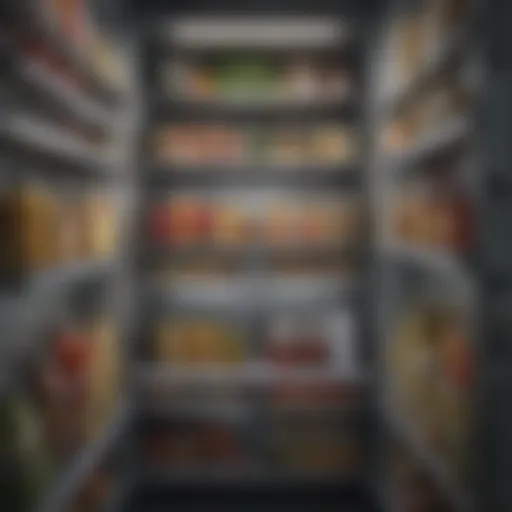 Organized refrigerator showcasing food storage techniques