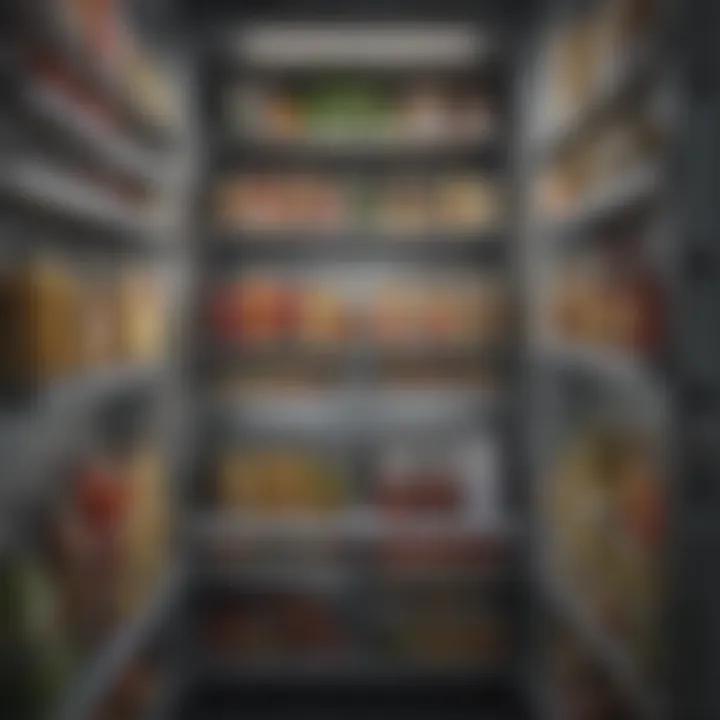 Organized refrigerator showcasing food storage techniques