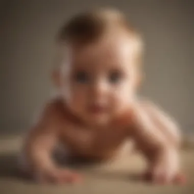 Tummy Time for Muscle Strength Infant enjoying tummy time for muscle growth