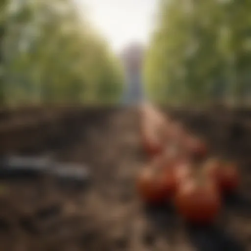 Essential tools for tomato planting