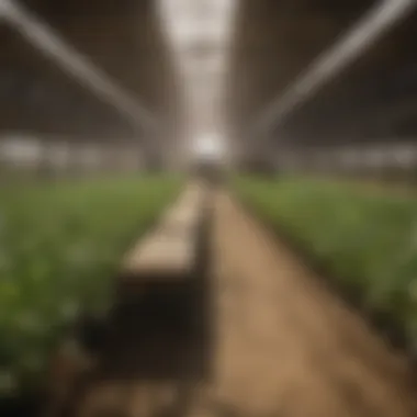 Advantages of Bench Systems for Crop Management Diagram highlighting the benefits of bench systems for crop management