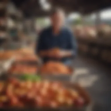 A community event focused on food donation awareness