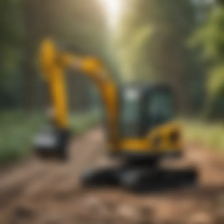 Various attachments available for JCB Micro Mini Excavator