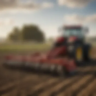 Joker Tillage Tool in Action Demonstration of the Joker Tillage Tool in action within a farm setting.