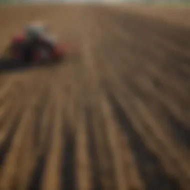 Sustainability Impacts of Modern Tillage Practices Visual representation of sustainability impacts attributed to modern tillage practices.