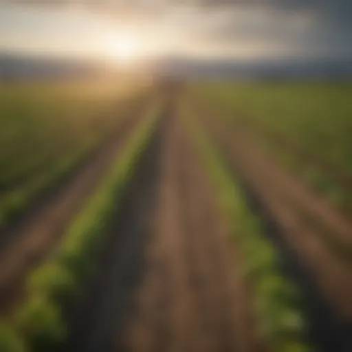 Vast Idaho farmland showcasing diverse crops