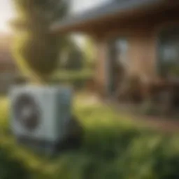 Mr. Cool Minisplit unit installed in a green agricultural setting