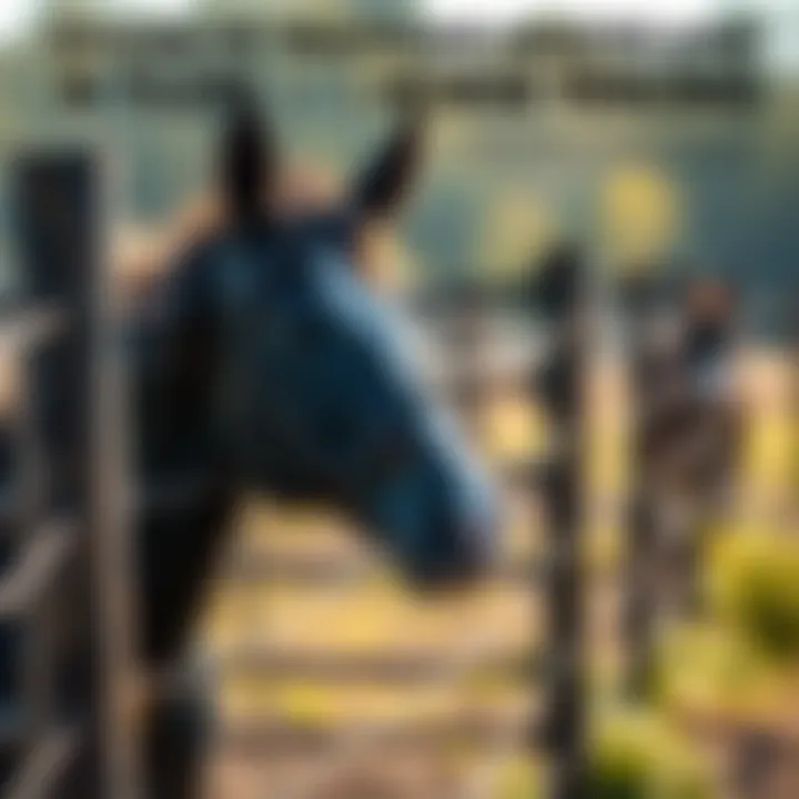 Comparison chart of nylon vs traditional horse fencing materials