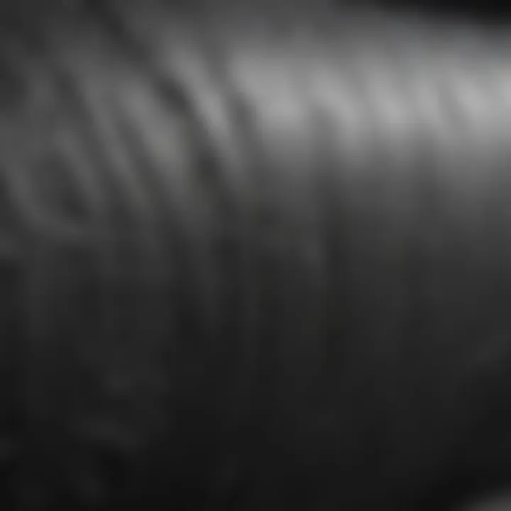 Close-up of reinforced tape showcasing its texture and strength