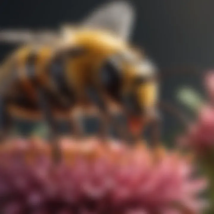 Pollination activity by beneficial pests