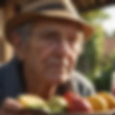 Healthy Eating Choices for Seniors Nutritional food choices encouraging healthy eating