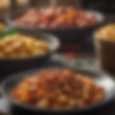 Vibrant Food Images in Recipe Apps An engaging interface of a healthy recipe app showcasing vibrant food images.
