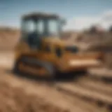 Dirt Hog Mini Dozer in action on a construction site