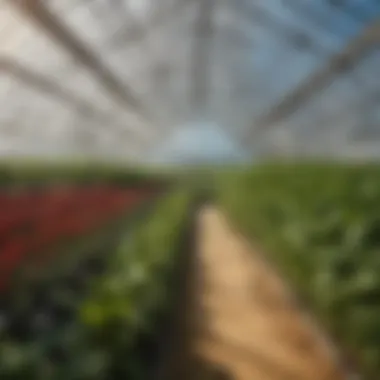 Energy-efficient systems installed within a greenhouse