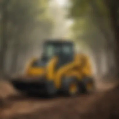An array of tree shredder models suitable for various skid steer applications, showcasing their diversity.