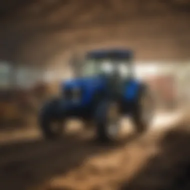 Ford tractor canopy enhancing farm safety