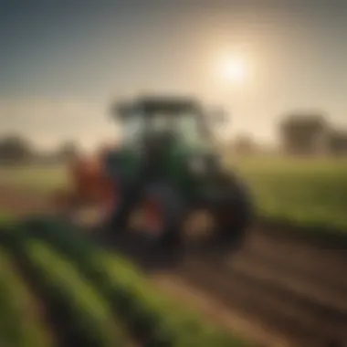Jab Planter in Diverse Agricultural Landscapes Jab planter in action within a diverse agricultural setting