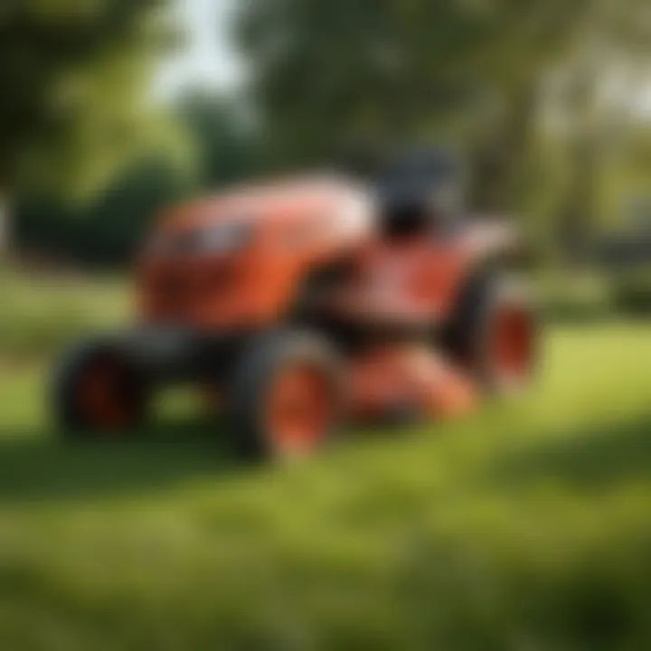 Comparison of no turn and traditional lawn mowers