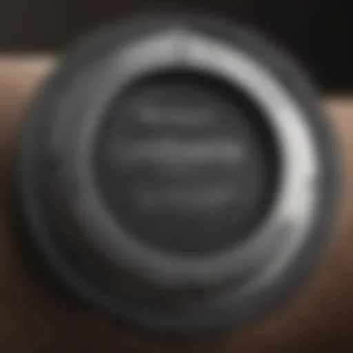 Detailed view of the Seresto collar with features highlighted