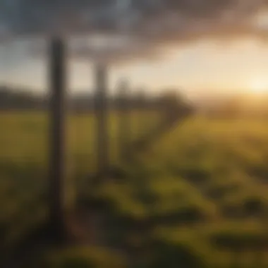 High-tensile fencing for robust pasture management
