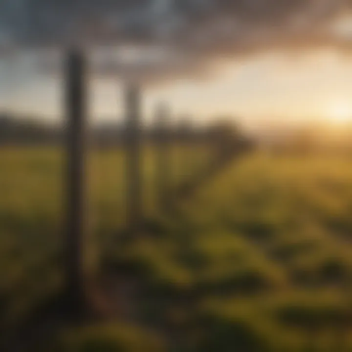 High-tensile fencing for robust pasture management