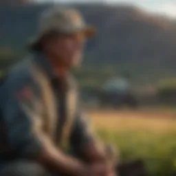 Veterans engaging with nature through agriculture