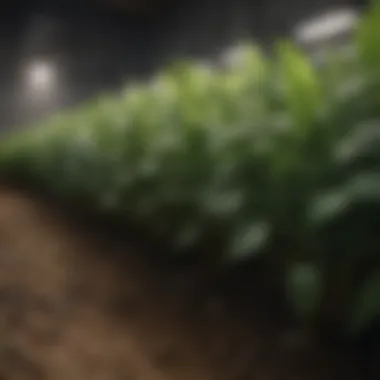 Enhancing Crop Growth with Xtreme LEDs Visual representation of crop growth enhanced by Xtreme LEDs