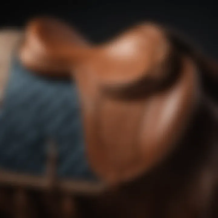 A detailed examination of the ergonomic design of a five-star saddle pad