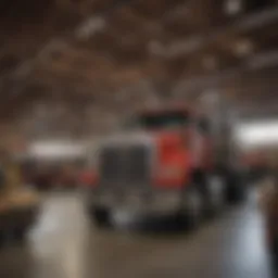 An overview of Great Lakes Truck Centers showcasing their facilities and infrastructure.