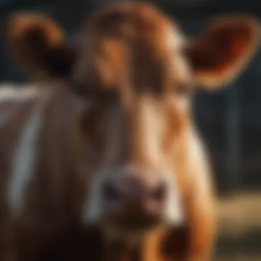 Enhanced Livestock Health Healthy cattle benefiting from Bose injection