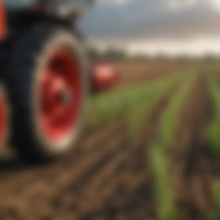 A healthy crop field demonstrating the benefits of controlled release fertilizers